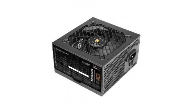 Power Supply Unit - Mars Gaming MPB650SI 650 W 80 PLUS Bronze 24-pin ATX Black