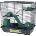 Pet Supplies - ZOLUX Hamster Cage EHOP Triple 50cm Green ZOLUX EHOP Triple Hamster Cage 50cm - Green