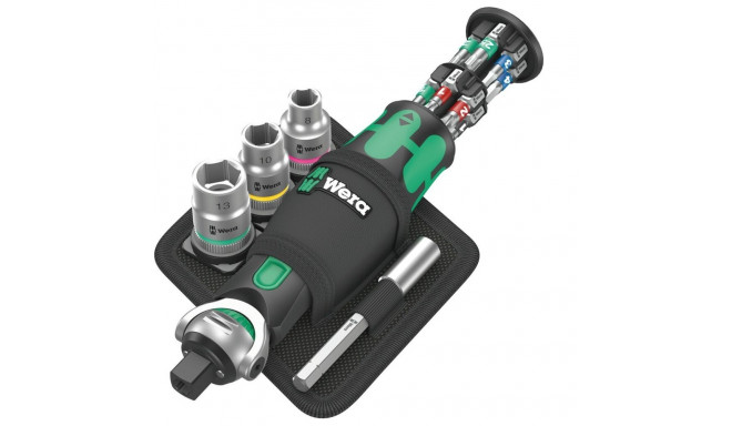 Wera 05004281001 ratchet wrench 18 pc(s) Black, Green