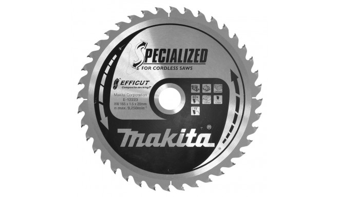 Makita E-12223 circular saw blade 16.5 cm 1 pc(s)