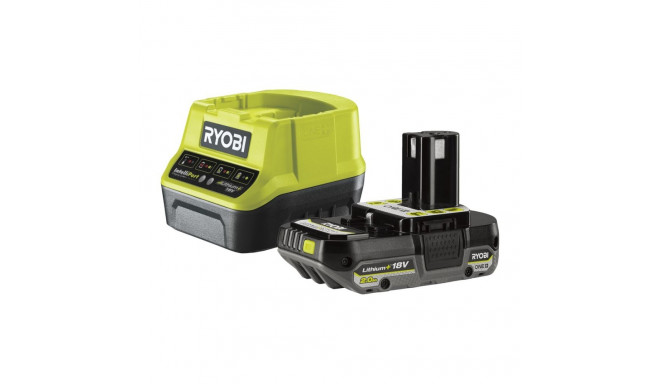 liitiumioonaku RYOBI ONE+ 2,0 Ah + laadija
