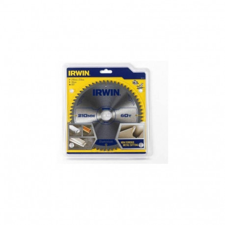 IRWIN SAW BLADES. WIDIA 210*30*60z/ALUM.