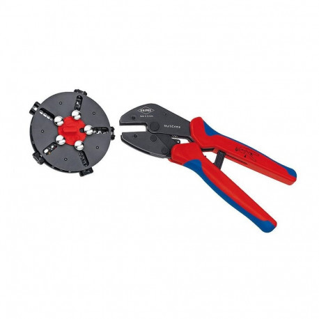 Knipex 97 33 02 kaablitangid pressimistööriist sinine, punane