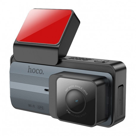 Hoco DV12 GPS 2K Video Reģistrators + Aizmugures kamera