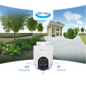 Ezviz H8C CS-H8C Wi-Fi Välistingimustes IP65 3MP 2K Nutikas Pan & Tilt 360 Kaamera MicroSD / Öö Näge