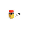 DeLOCK RJ45 Modular Plug with strain relief Cat.8.1 and bend protection boots 25 pcs set