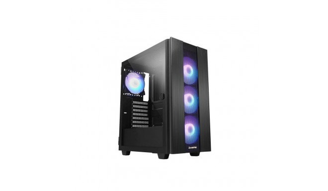 Case|CHIEFTEC|HUNTER 2|MidiTower|Not included|ATX|MicroATX|MiniITX|Colour Black|GS-02B-OP