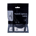 Digital Audio Cable - Gembird Toslink 2m Black