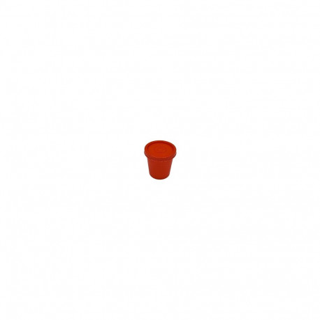 Cello Max Fresh Round Food Storage Container | 100 ml | red