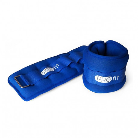 Obciążenia na ręce i nogi Profit Evolution 2x1kg niebieskie DK 3310