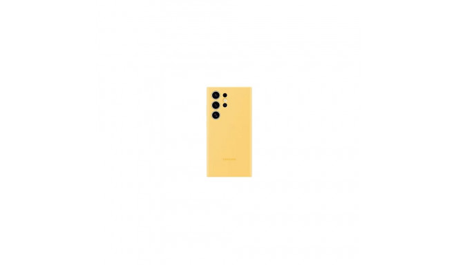 Samsung Galaxy S24 Ultra Silicone Cover Yellow