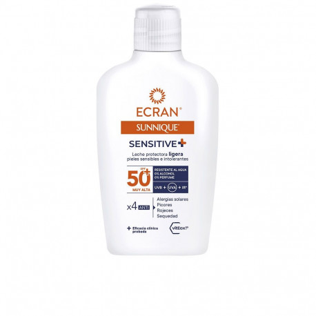 Ecran Sunnique päikesekaitsepiim Sensitive SPF50+ 200ml