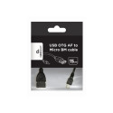 Gembird A-OTG-AFBM-03 Adapter USB OTG AF - MicroUSB / 0.15m