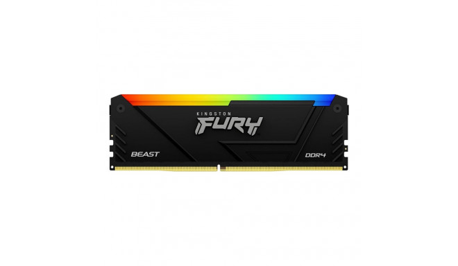 Kingston 8GB 3200MT/s DDR4 CL16 DIMM Fury Beast RGB