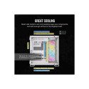 CORSAIR iCUE LINK 6500X RGB Tempered Glass Mid Tower White