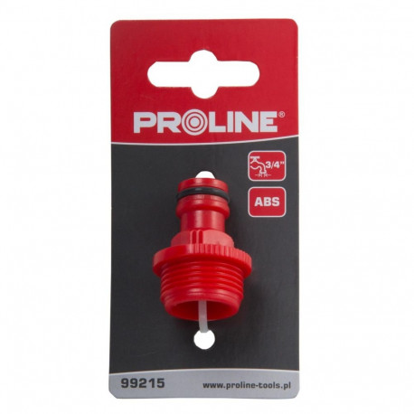 Proline liitmik väliskeermega 3/4" lahtiselt