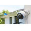 Ezviz H3 CS-H3 5MPX Viedā Mājas Āra IP67 Wi-Fi Kamera MicroSD / Nakts redzamība 30m Balta