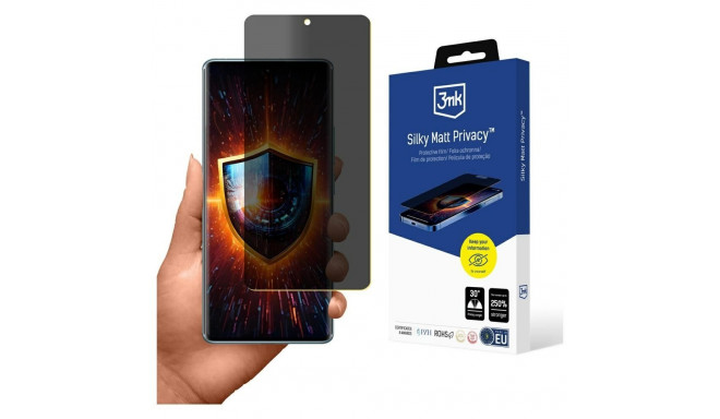 3MK Silky Matt Privacy Privacy Film for Redmi Note 14 Pro 4G