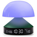 Lexon Mina Sunrise Alarm Clock with Light Dark Green