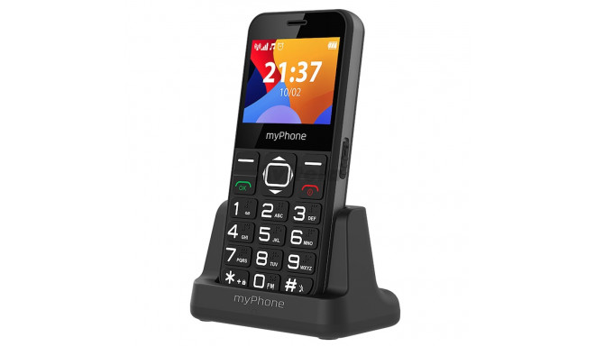 myPhone Halo 3 must 2.31" 32MB/32MB ühe SIM-kaardiga põhikaamera 0.3 MP 1000 mAh 5902983617709