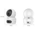 Ezviz H7C CS-H7c Indoor Dual lens 4MP 2K Smart Pan & Tilt 360 Camera MicroSD / Night vision White