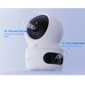 Ezviz H7C CS-H7c Indoor Dual lens 4MP 2K Smart Pan & Tilt 360 Camera MicroSD / Night vision White