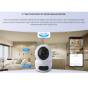 Ezviz H7C CS-H7c Siseruumide Kahe objektiiviga 4MP 2K Nutikas Pan & Tilt 360 Kaamera MicroSD / Öönäg