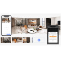 Ezviz H7C CS-H7c Indoor Dual lens 4MP 2K Smart Pan & Tilt 360 Camera MicroSD / Night vision White