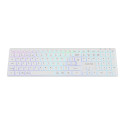 CANYON keyboard HKB-W11 UK/US RGB Dual Mode Wireless White