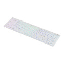 CANYON keyboard HKB-W11 UK/US RGB Dual Mode Wireless White