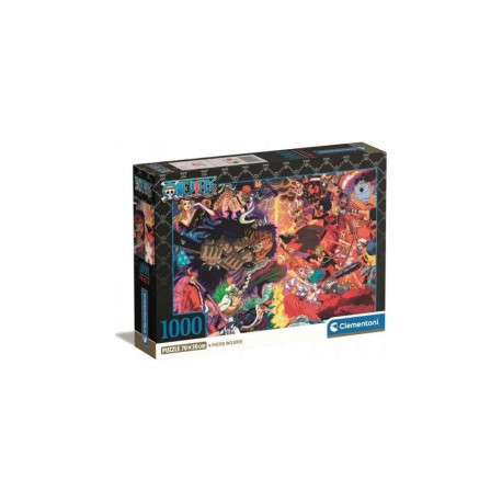 Clementoni CLE puzzle 1000 Compact Anime OnePiece 39922