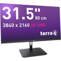 "80cm/31,5"" (3840x2160) Terra 3295W PV 4k IPS 5ms HDMI DP RJ45 USB-C Speaker Black"