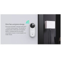 Ezviz DB2C Умный Беспроводной HD 1080p Видеозвонок с Батарейным Модулем и Звуковым Устройством – Бел