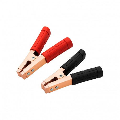 96-712# suur krokodillklemm 500a must (2 tk.)