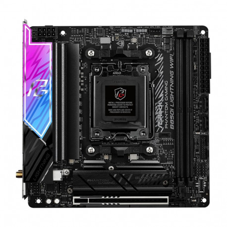 Asrock Phantom Gaming B850I Lightning WiFi AMD B850 Socket AM5 mini ITX