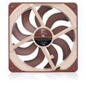 Noctua NF-A14X25 G2 LS-PWM computer cooling system Computer case Air cooler 14 cm Beige, Brown 1 pc(