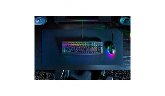 Razer BlackWidow V4 X keyboard Gaming USB QWERTZ German Black