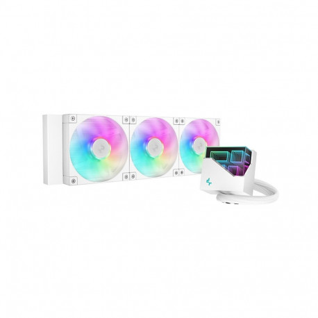 DeepCool protsessori kõik-ühes vedeljahuti LT360 12cm, valge
