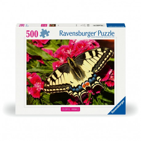 Ravensburger pusle 500 tk Kirev liblikas