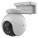 Ezviz EB8 4G Sim Välitingimustes 3MP 2K Spheroidne IP Pan & Tilt 360 Akukaamera MicroSD / Öönägemine