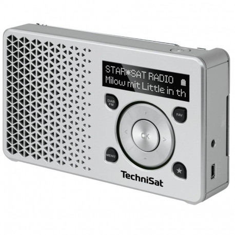TechniSat Digitradio 1 DAB+ raadio hõbedane