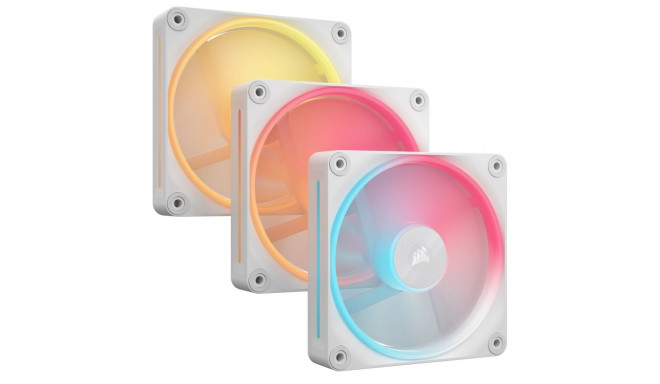 Corsair iCUE LINK LX120-R RGB Computer case Fan 12 cm White 3 pc(s)