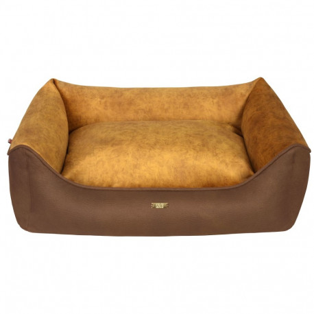Cazo Soft Bed Velvet Gold bed for dogs 55x42cm