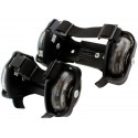 Roller skates for shoes AG234, black