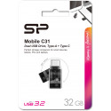 Silicon Power flash drive 32GB Mobile C31, black