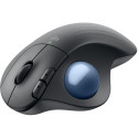 "Logitech ERGO M575S Wireless Trackball - Graphite + Blue Ball"
