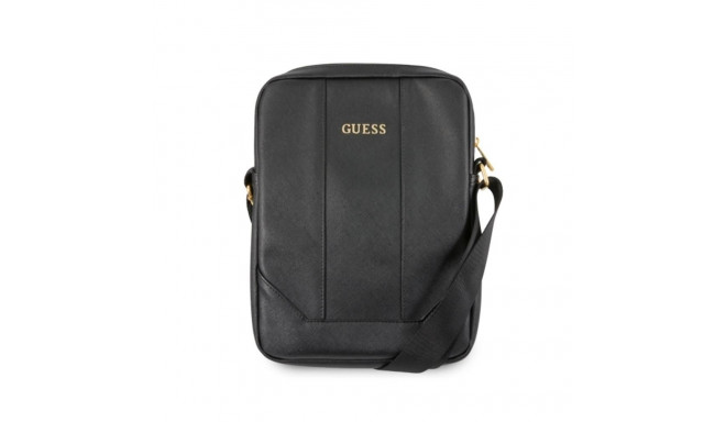 Guess Bag GUTB10TBK 10" black Saffiano