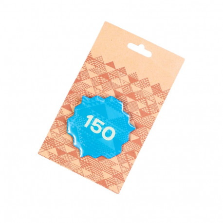 SOKISAHTEL 2019.a juubelipeo MINU ARM nõelkinnitusega sinine 150 rinnamärk 425