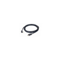 Kaabel HDMI-HDMI 3m HDMI2.0, HEC, H-ARC, 4096x2160 at 60Hz, 1 pistik 90-kraadi nurgaga
