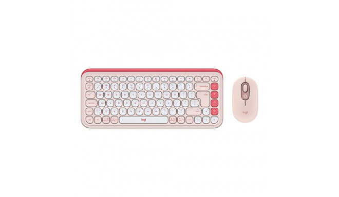 LOGITECH POP ICON COMBO - ROSE (US)